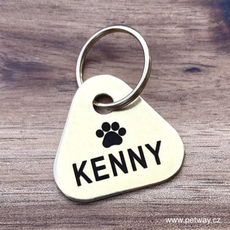 Psí mosazné známky nabízí dobrý poměr mezi kvalitou a cenou.