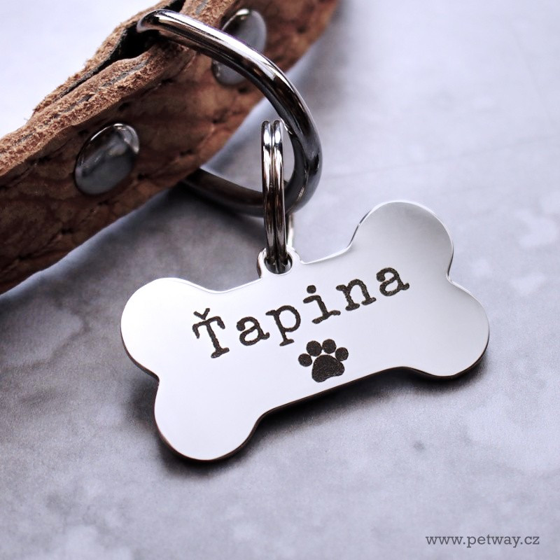 Nerezové psí známky pro malé i velké psy